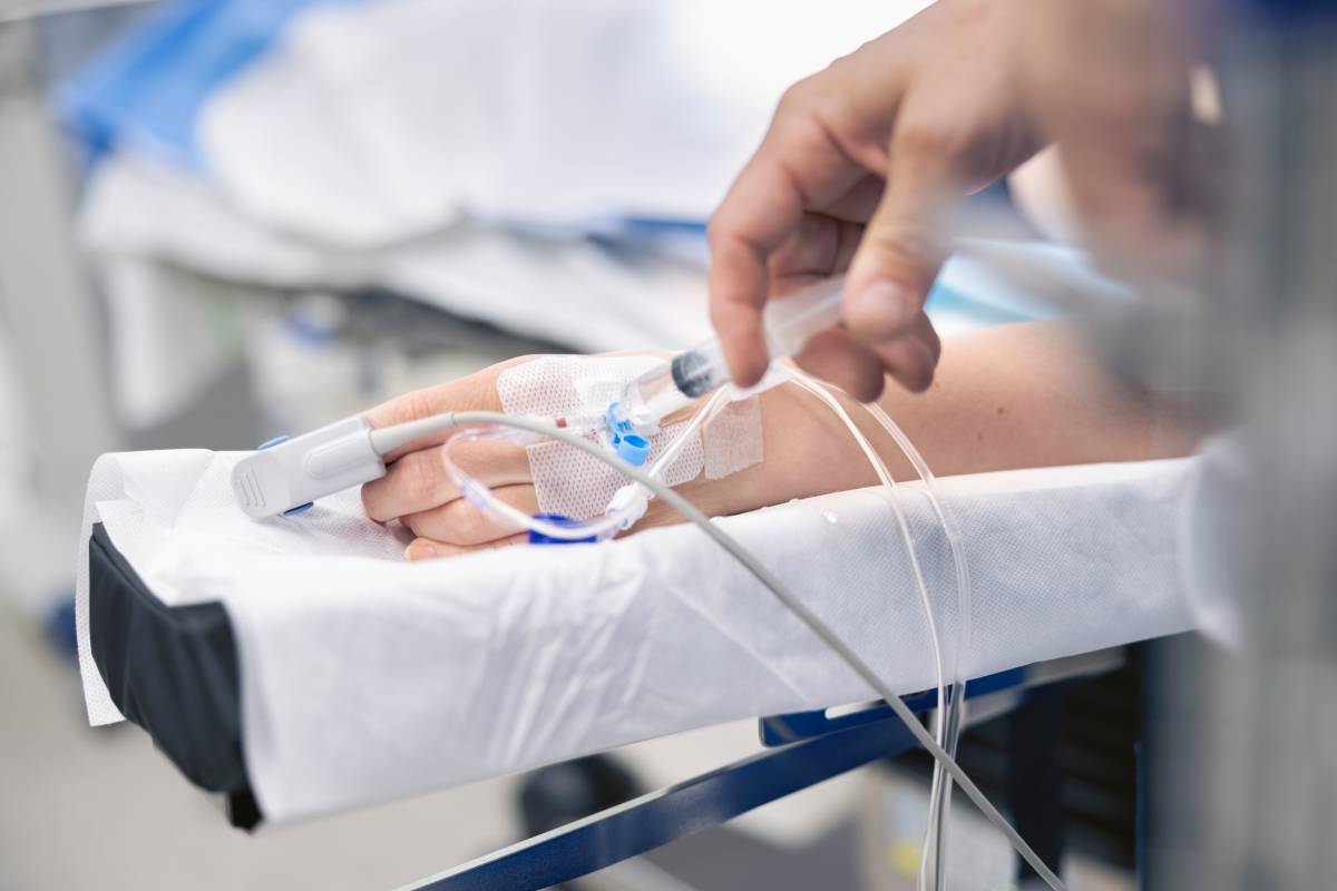 إعطاء الحقن الوريدية بعد العملية